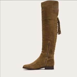 SAMPLE SALE FIND Frye Tina OTK Tassel Boot